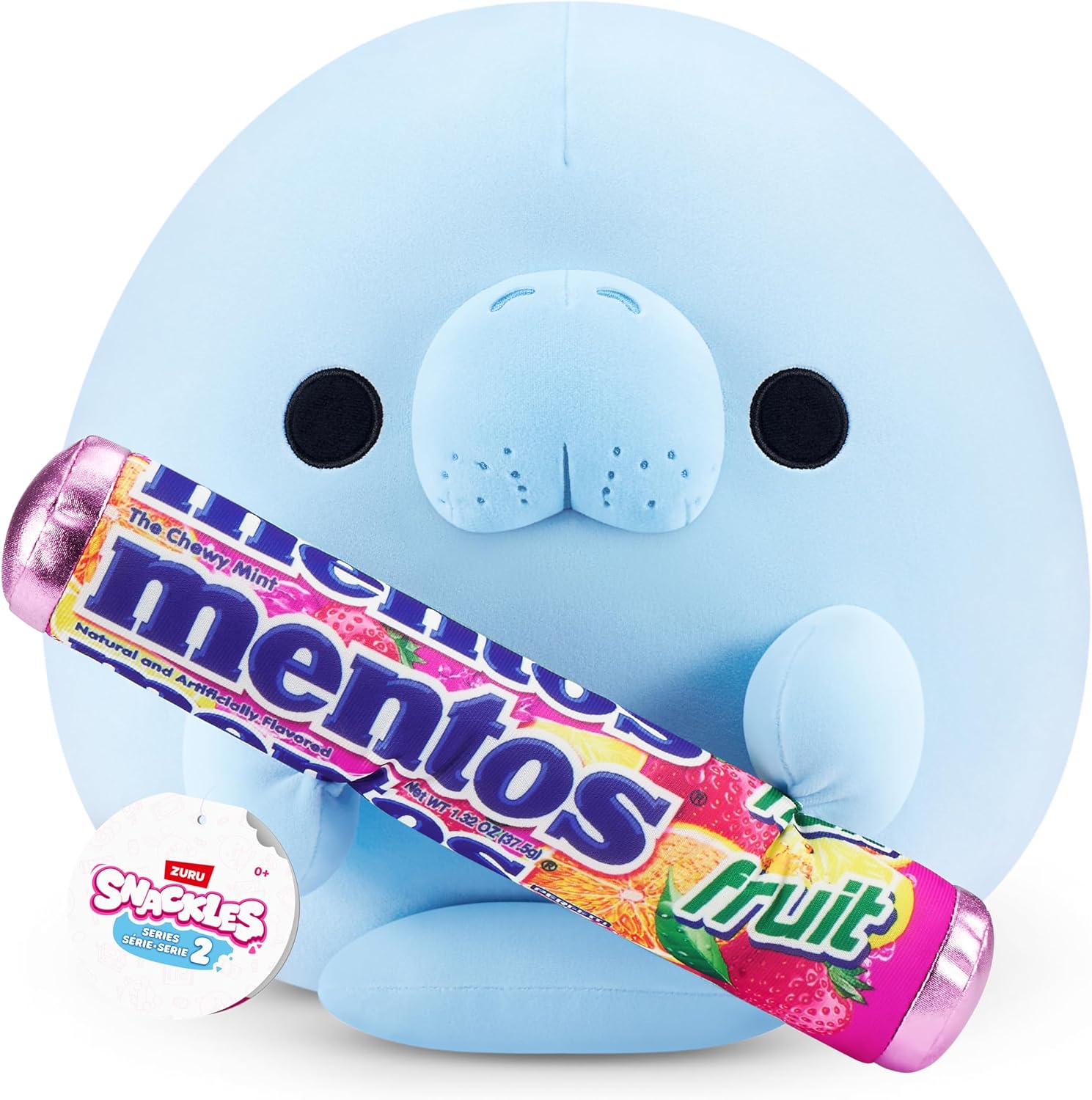 Detalle de Snackles Série 2 – Snackle 36 cm Douglas, peluche supersouple avec snack inclus