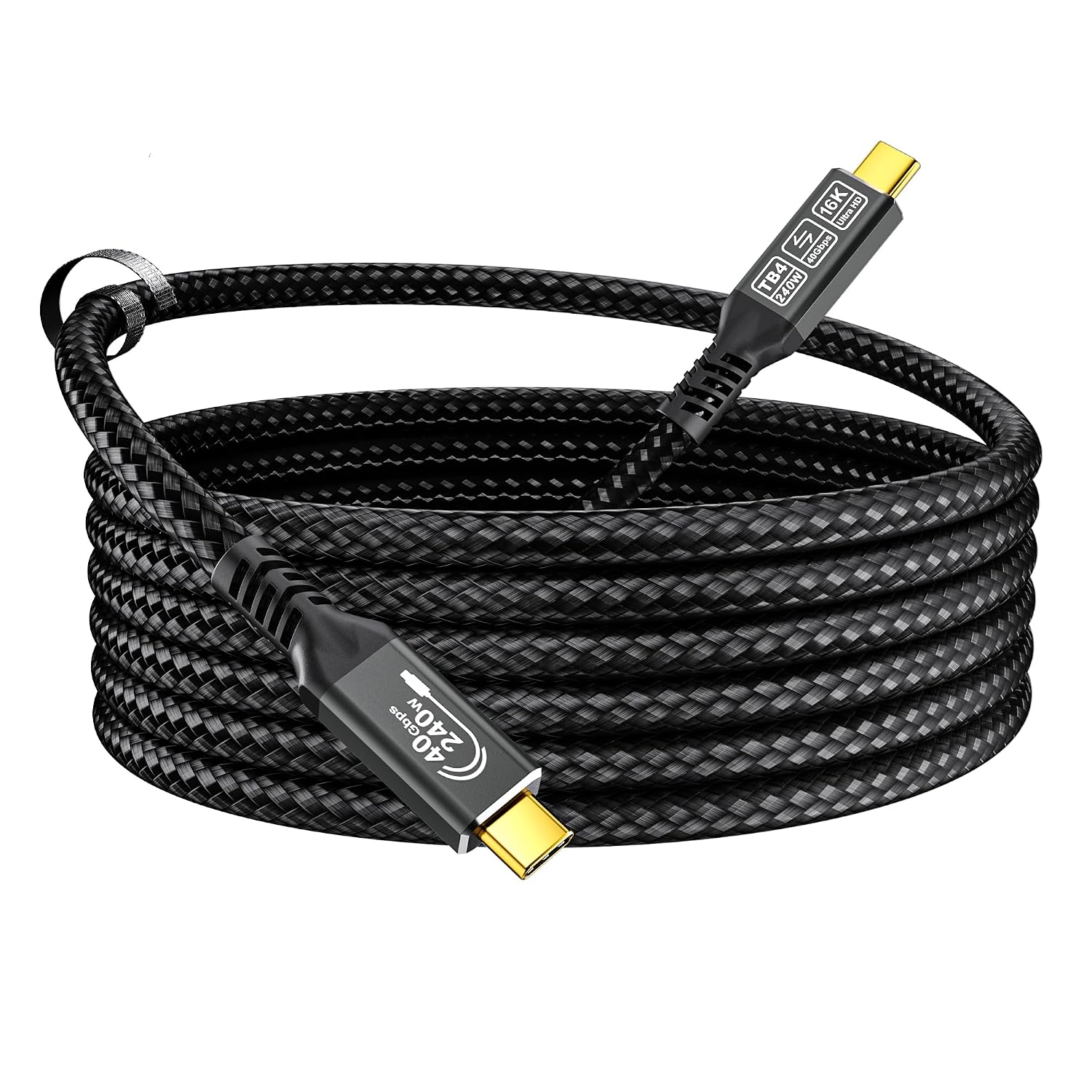 Detalle de CAKOBLE thunderbolt 4 cable 3m 40Gbps