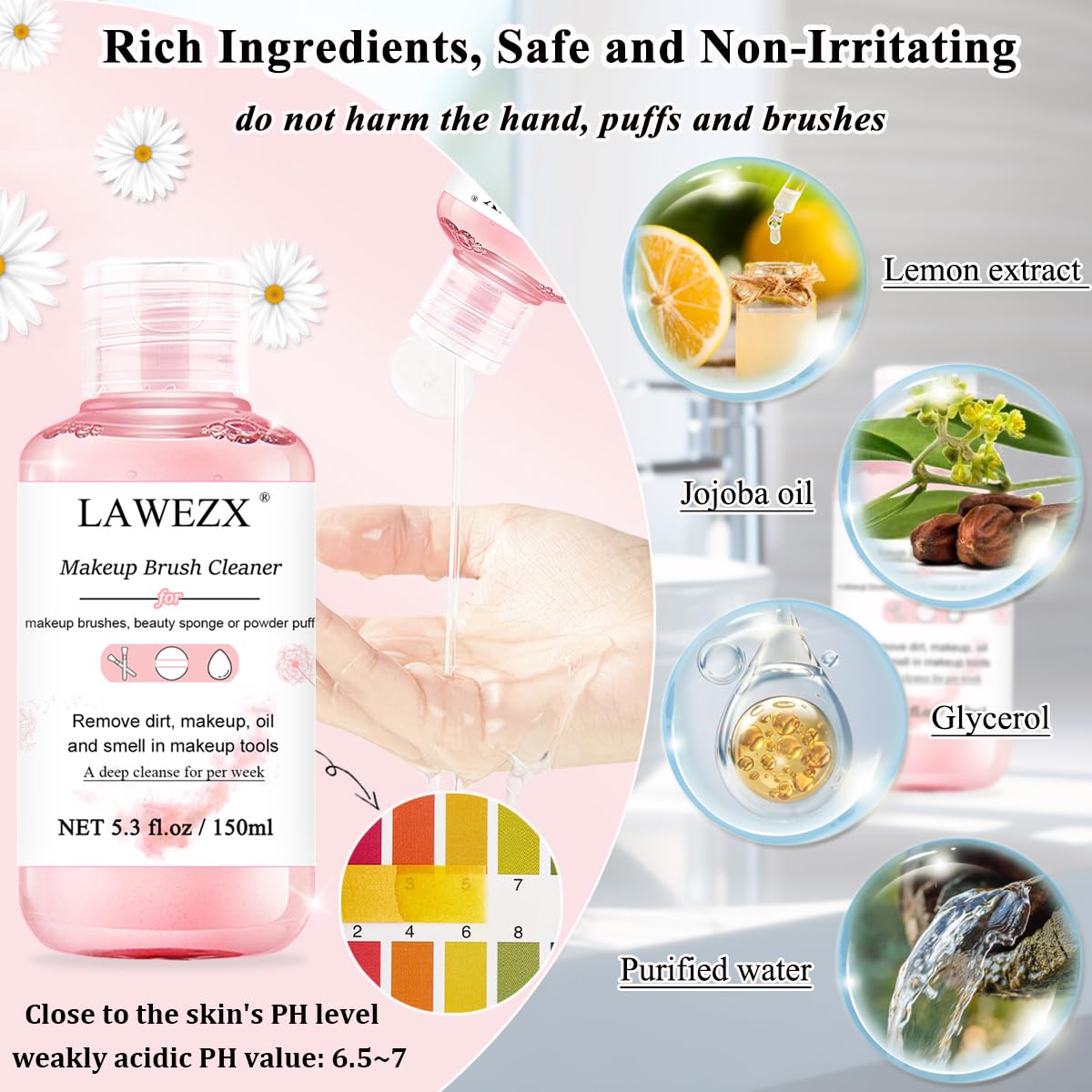 Thumbnail 2 de LAWEZX Make-up Pinselreiniger 150 ml