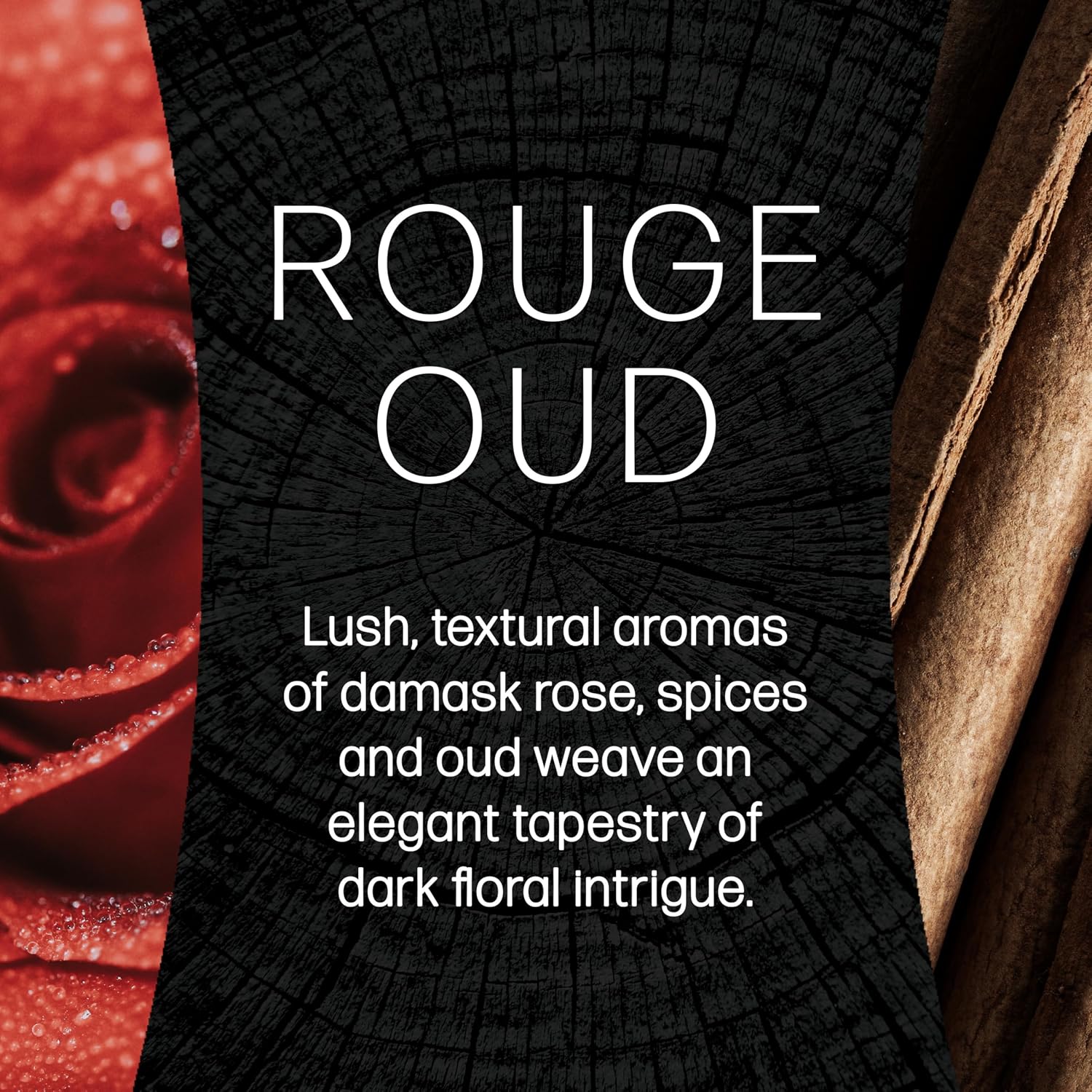 Detalle 2 de Bougie parfumée WoodWick Rouge Oud 130 h