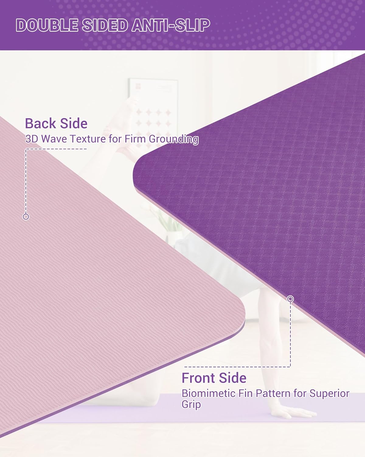 Thumbnail 3 de Good Nite Yoga Mat 183 x 61 cm 6mm