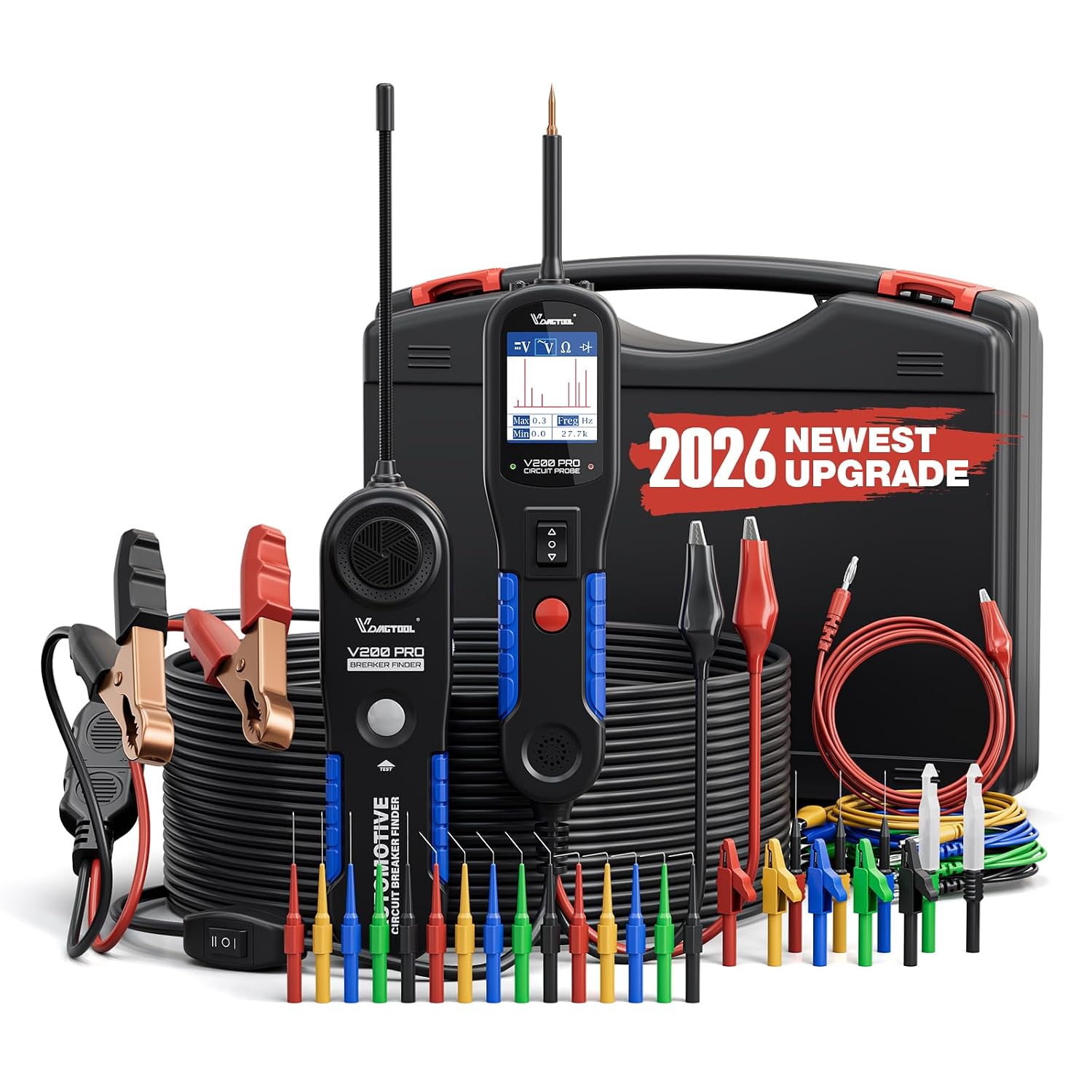 Detalle de VDIAGTOOL V200 Pro 30PCS back probe kit