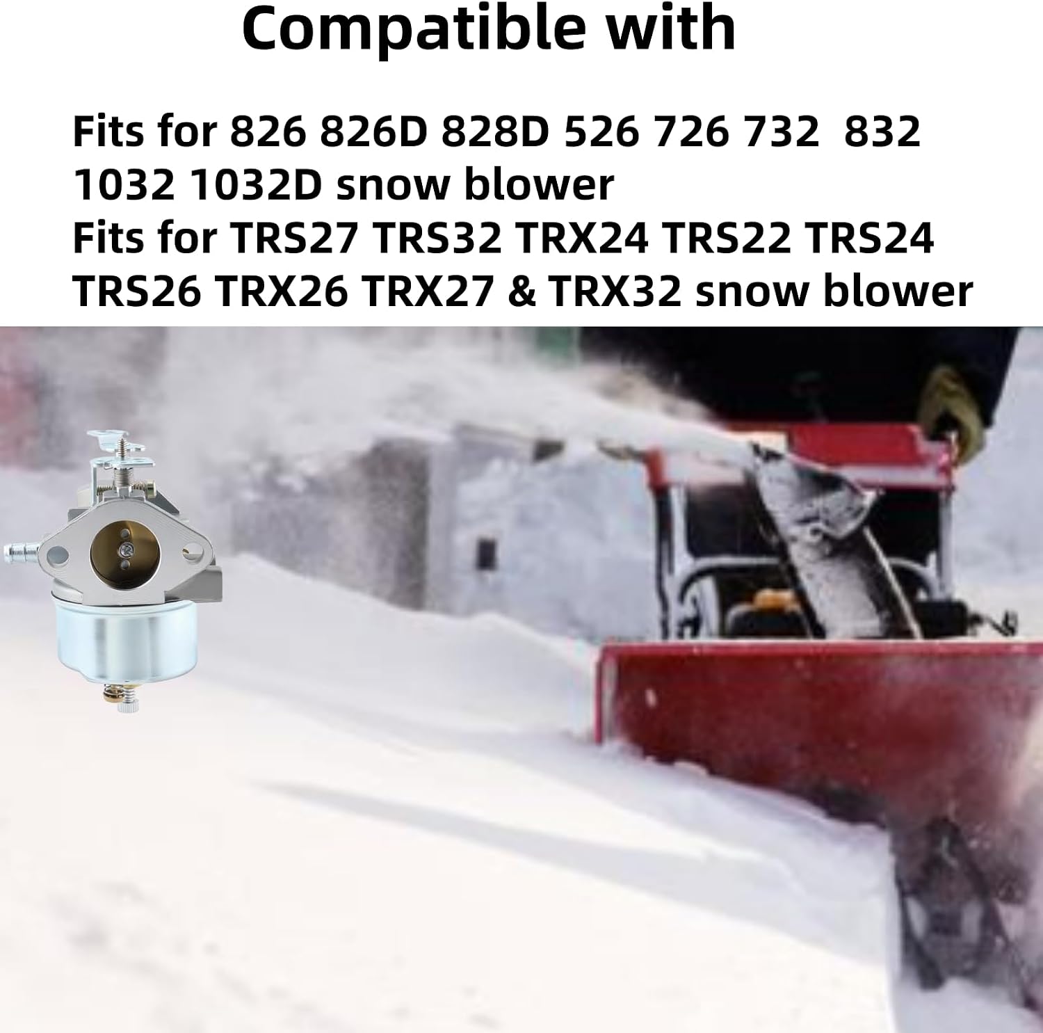 Detalle de 632334A Carburetor for Tecumseh Snowblower Engines