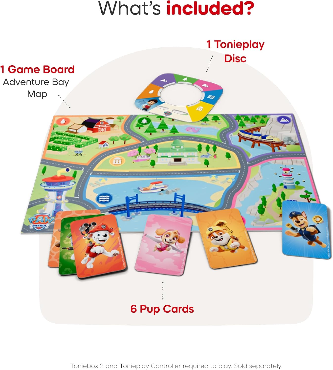 Detalle de tonies tonieplay Game (Paw Patrol - Adventure Bay Rescue Heroes) for Toniebox 2
