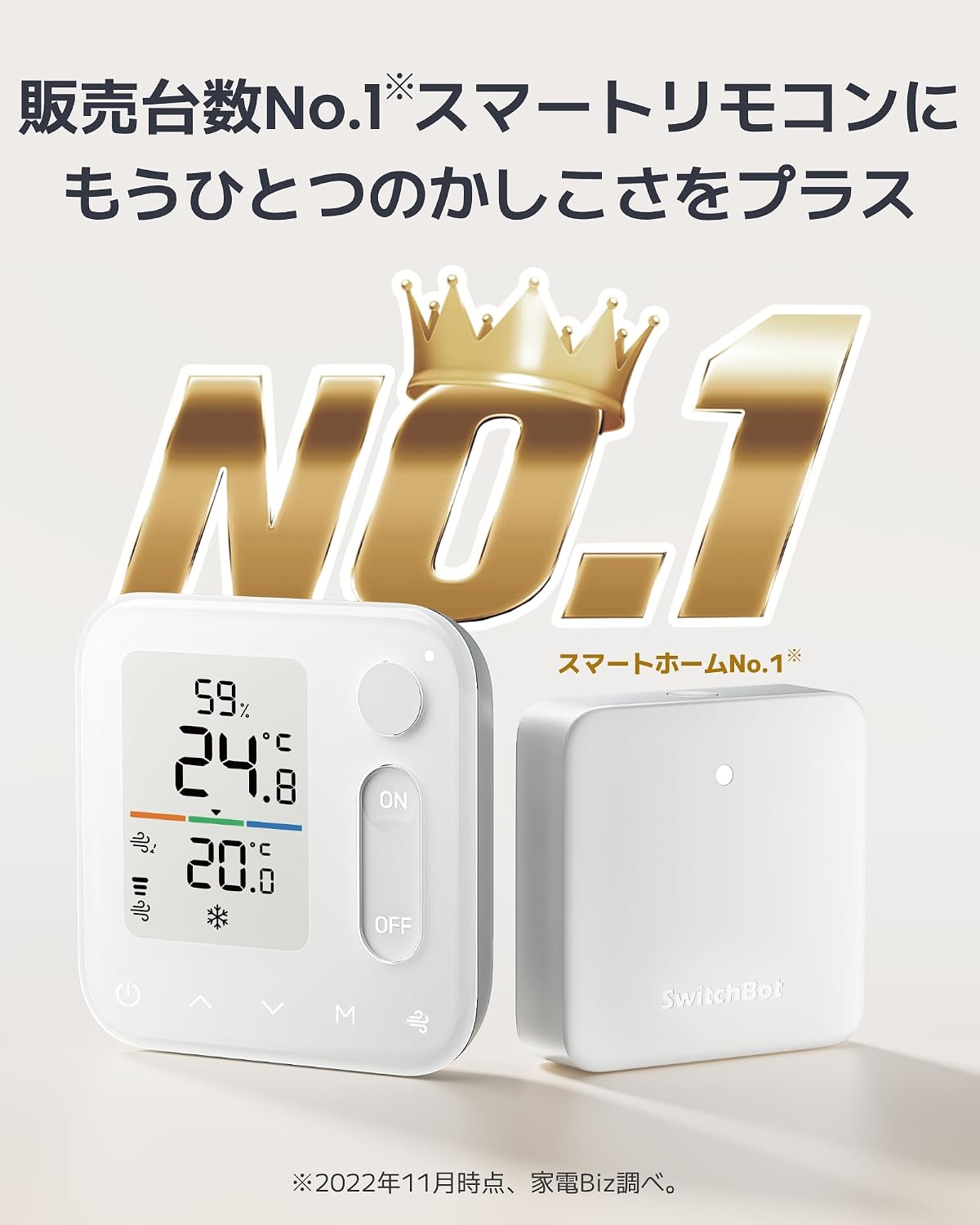 Detalle 2 de SwitchBot W7400000 温湿度管理パネル 温湿度計・エアコン操作・人感センサー搭載
