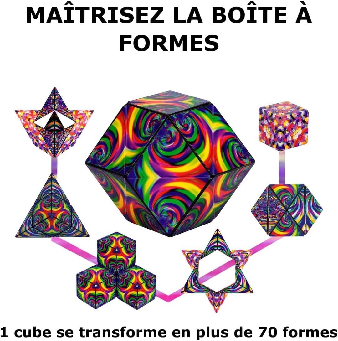 Detalle 2 de Shashibo Cube Transformable 36 aimants