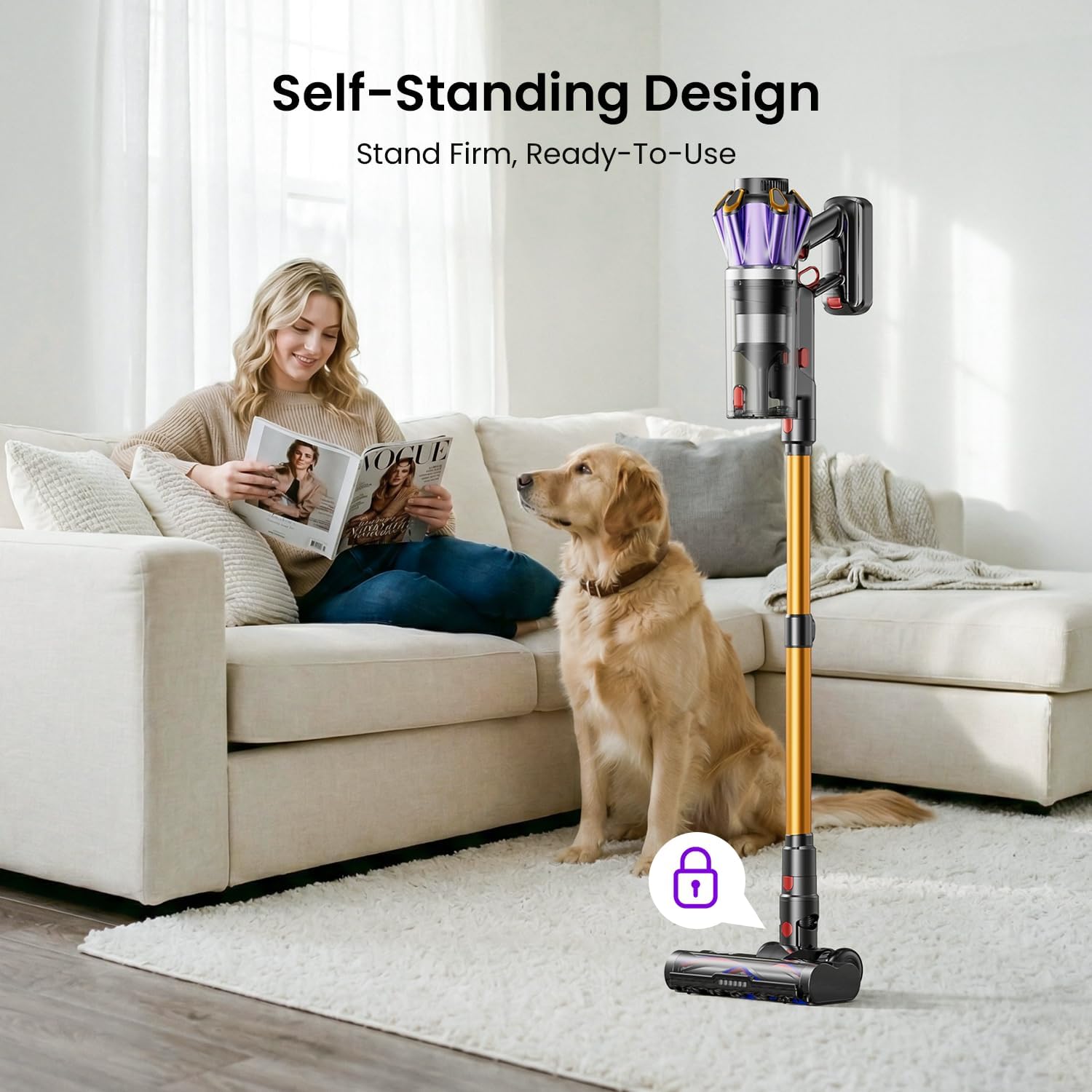 Thumbnail 6 de Envyenjoy Cordless Vacuum Cleaner, 1.8L Cup