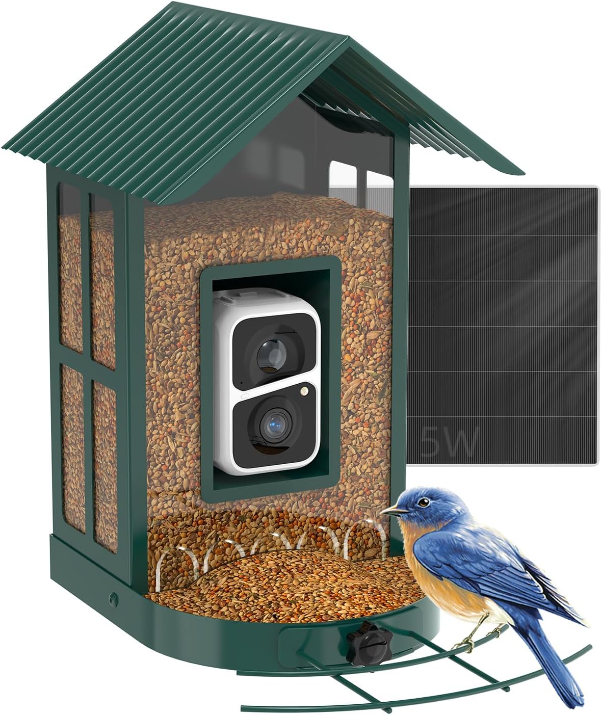 Thumbnail 6 de SOLIOM Smart Bird Feeder with Camera, 2.7L Capacity