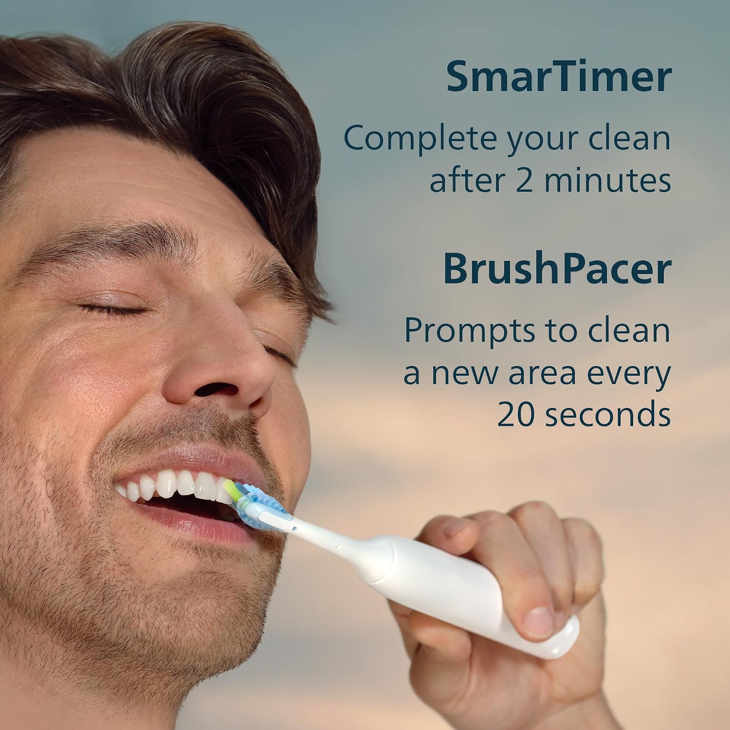 Thumbnail 6 de Philips Sonicare 5950 Series Electric Toothbrush with Pressure Sensor, 6 Brushing Modes, and Travel Case
