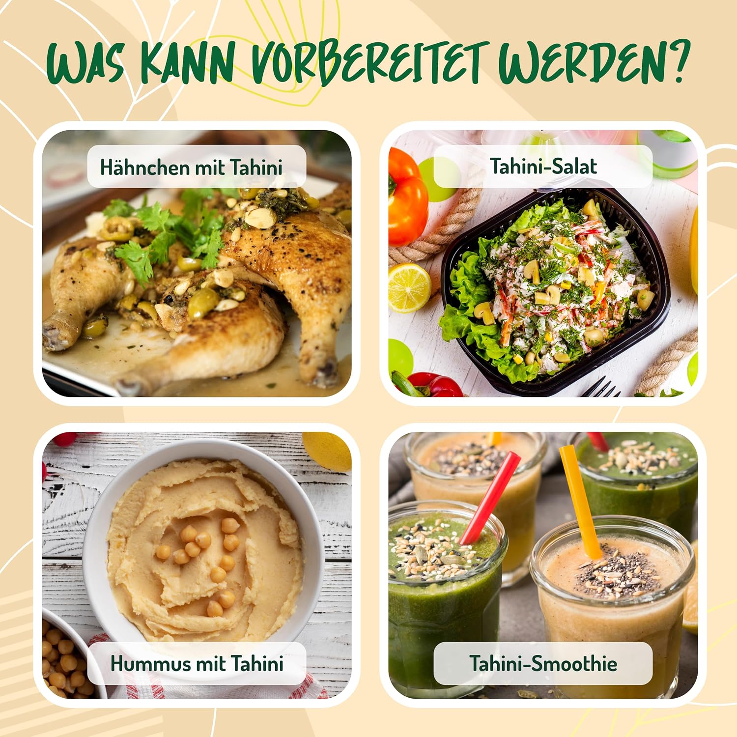 Detalle de Tahini Sesampaste Bio – 250 g von CiboCrudo