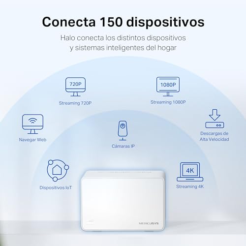 Thumbnail 6 de Mercusys Halo H3000X 2-Pack AX3000, WiFi 6, 420 m²