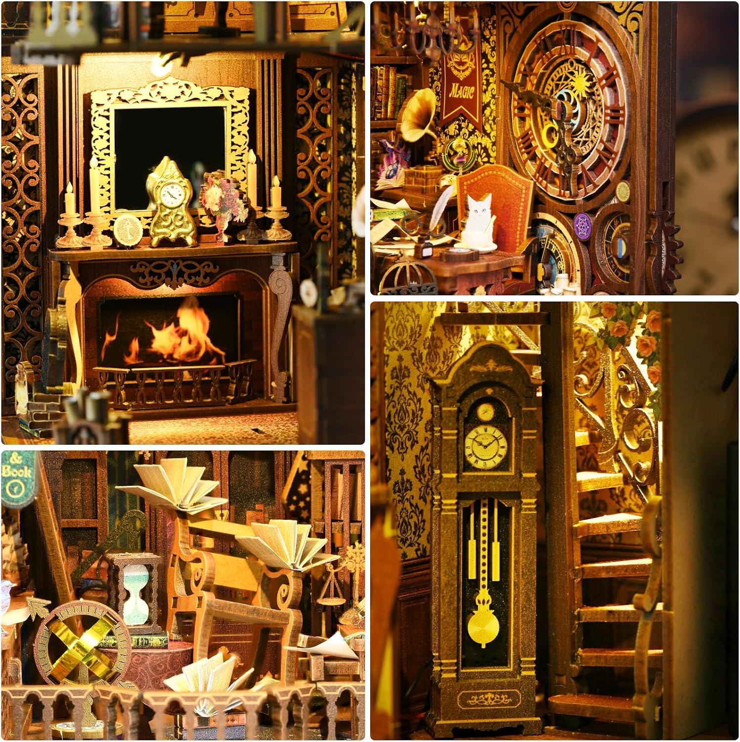Thumbnail 2 de ETKVR Kit Book Nook Magia Tempo