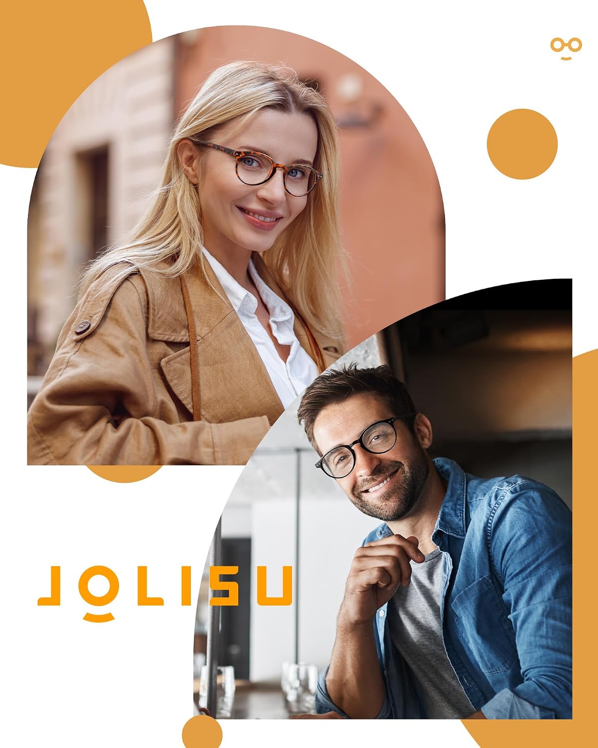 Detalle de JOLISU Reading Glasses, 2.0