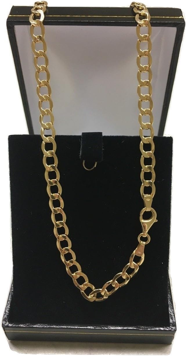 Detalle 2 de Chaîne en or jaune 14 carats (585) – largeur 5,50 mm, longueurs au choix