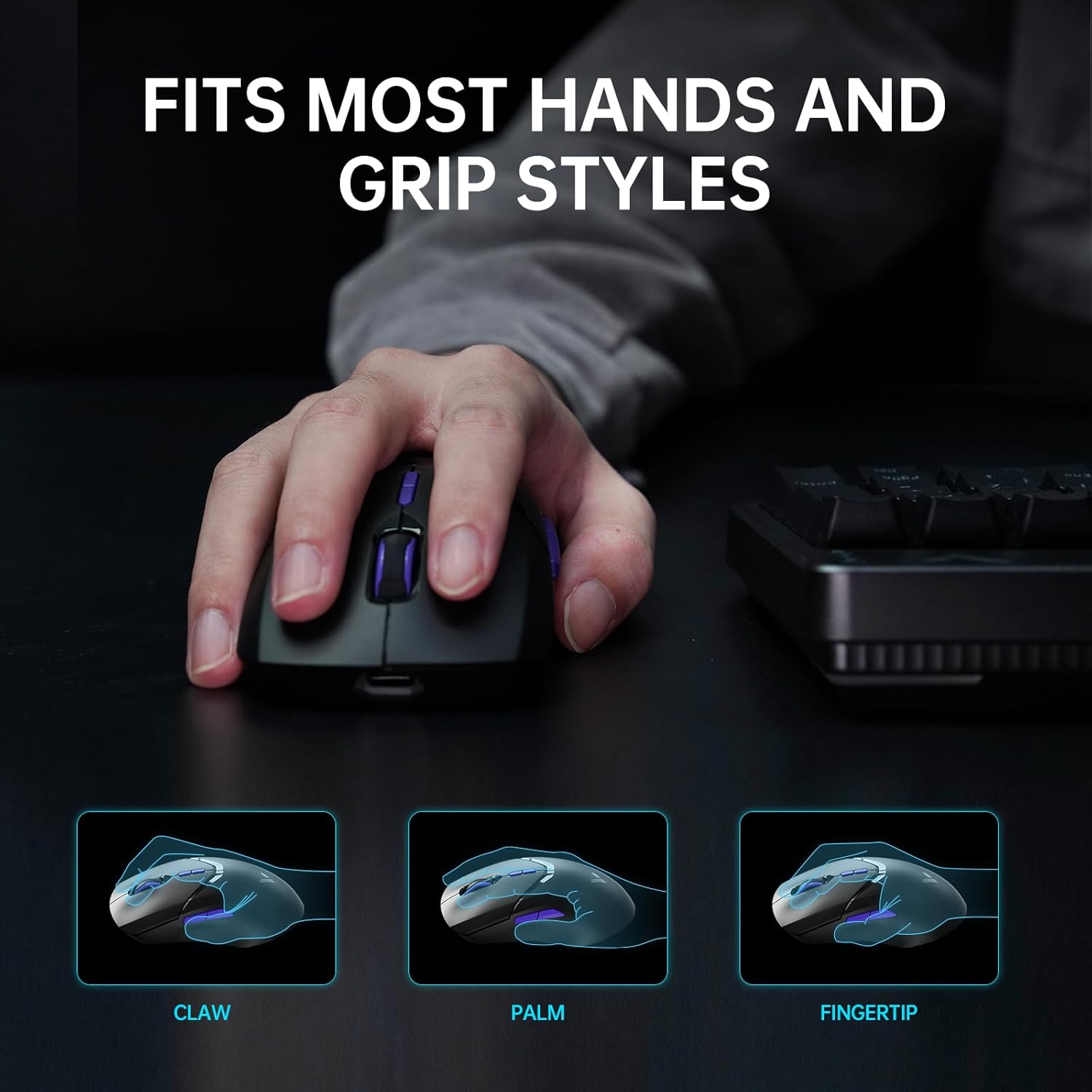 Thumbnail 5 de RAPOO VT9Pro 4K Wireless Gaming Mouse 26K DPI 🖱