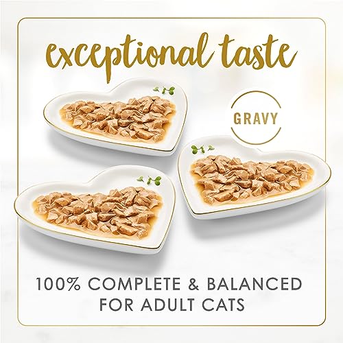 Detalle de Purina Fancy Feast Gravy Lovers: Poultry & Beef Wet Cat Food (3oz, 24-Pack)