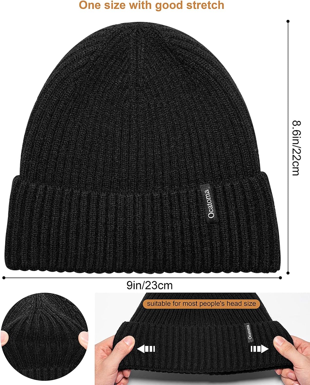 Thumbnail 2 de Ocatoma Beanie Winter Hat Unisex