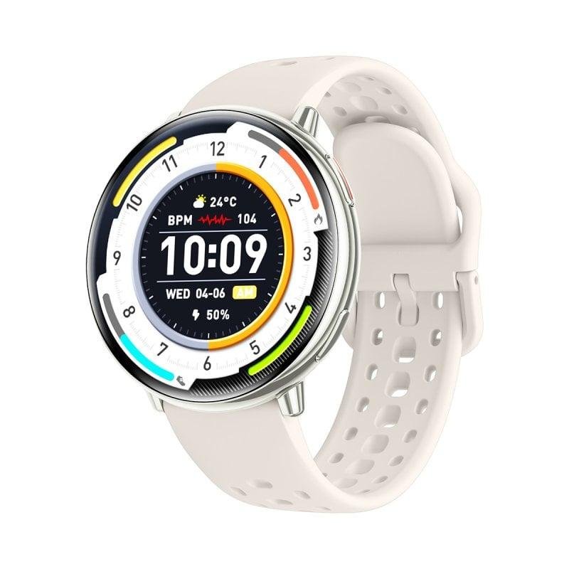 Detalle de Nilait Watch Nova Pro: smartwatch AMOLED 1.43” con GPS, IA y llamadas Bluetooth (Blanco)