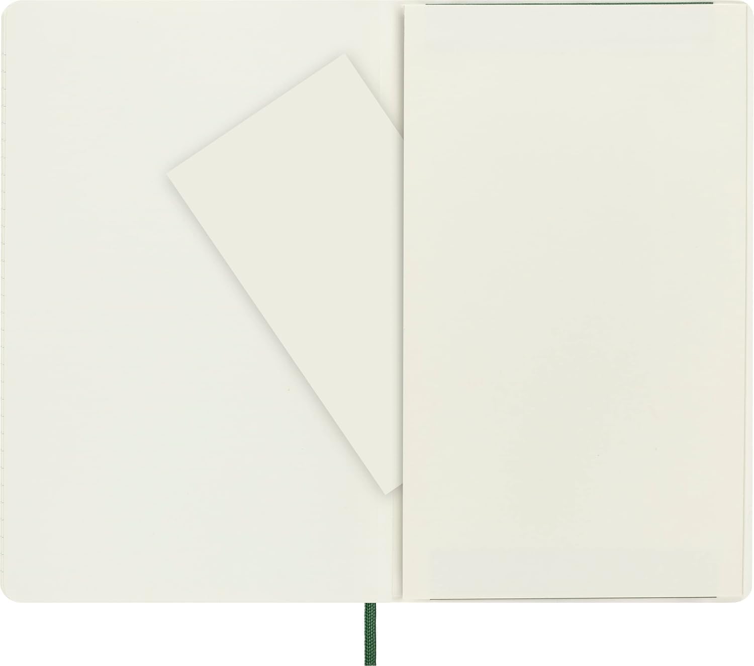 Thumbnail 6 de Moleskine Classic Notebook, Large - Myrtle Green, 13 x 21 cm, 192 pages