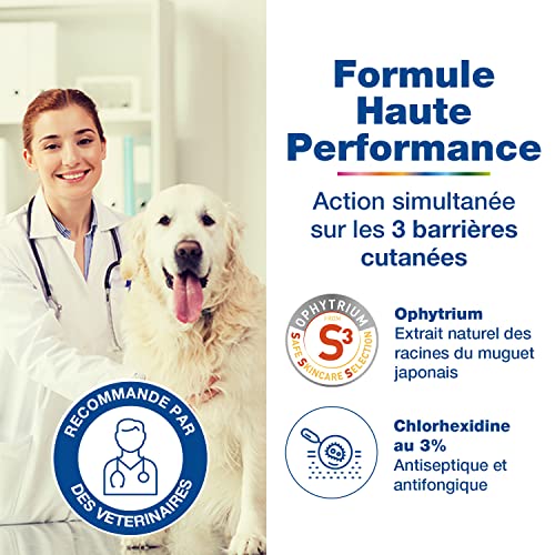 Detalle de Douxo S3 PYO Shampooing nettoyant, désinfectant et apaisant pour chiens et chats – 500 ml