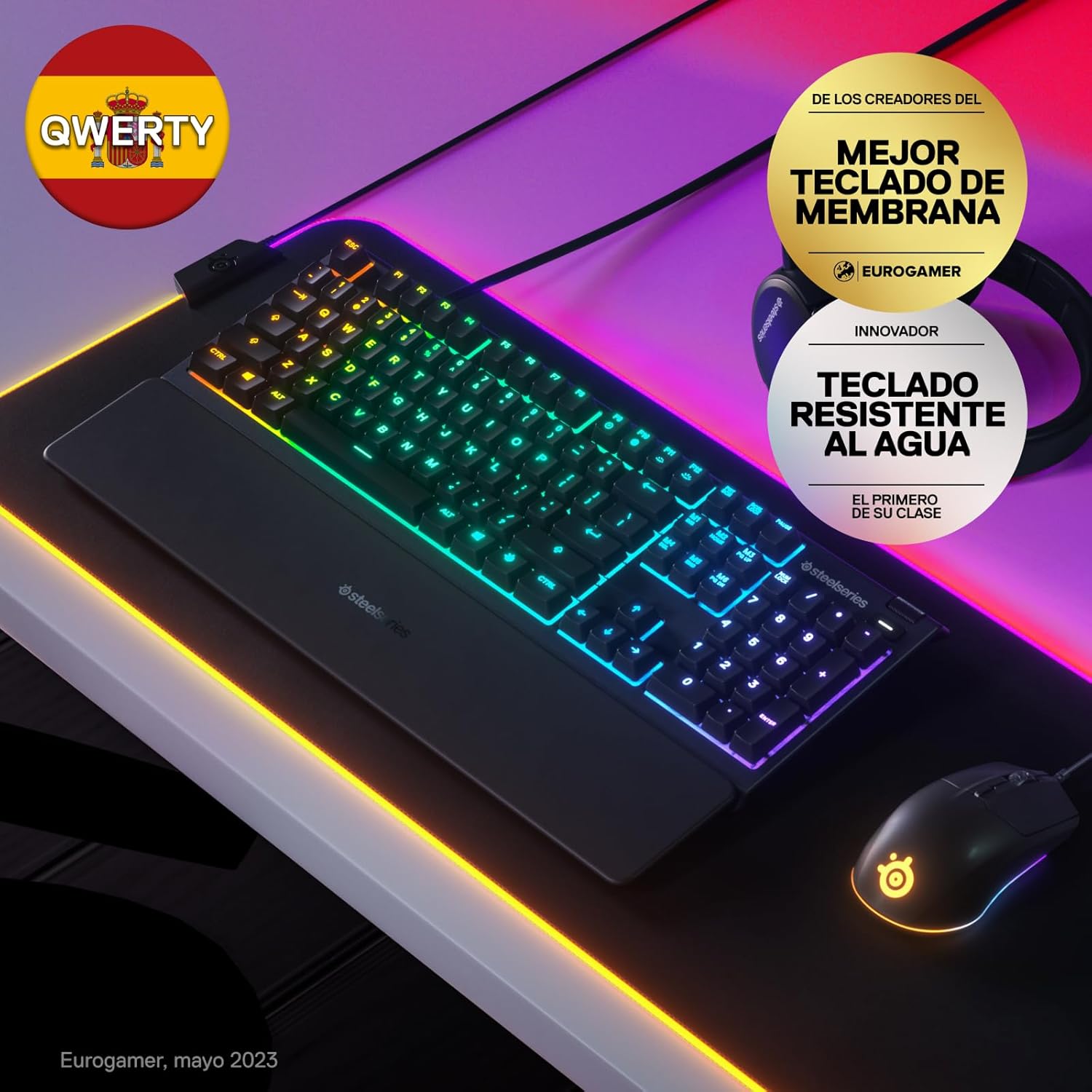 Thumbnail 1 de SteelSeries Apex 3 teclado gaming