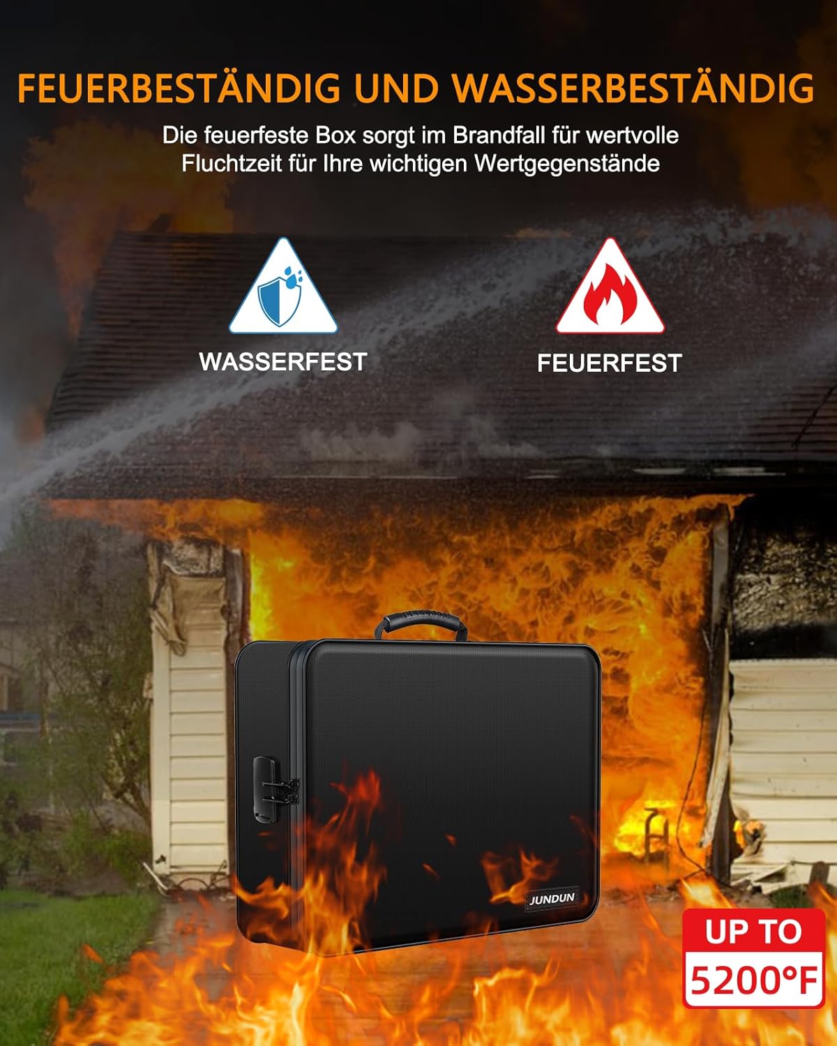 Thumbnail 6 de JUNDUN Dokumenten Organizer 36,0×26,9×10,0 cm 📁