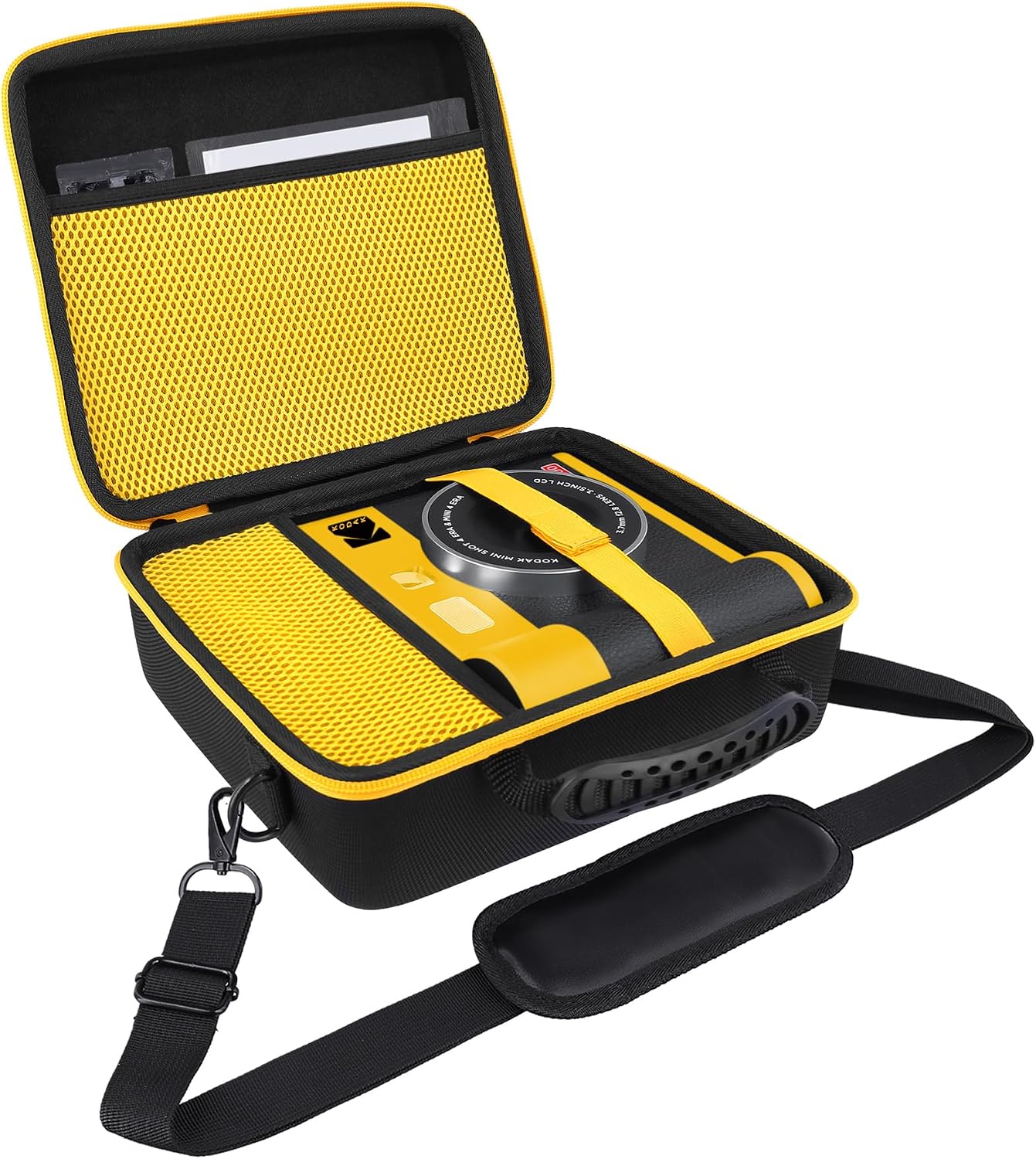 Detalle de Khanka Kodak Mini Shot 4 ERA 4PASS 2-in-1 Case (Case Only) – Protective EVA Travel Cover for Kodak Mini Shot 4 Era