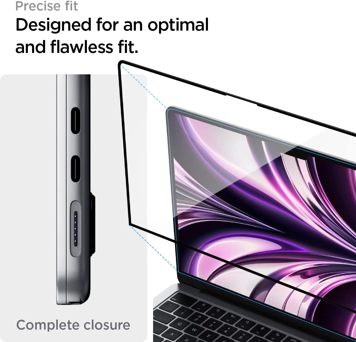 Thumbnail 5 de Spigen Glas.tR Slim Protector Pantalla para MacBook Air 13"