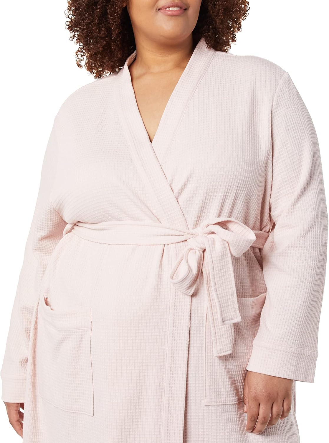 Thumbnail 5 de Amazon Essentials Women’s Lightweight Waffle Full-Length Robe (Plus Size available)