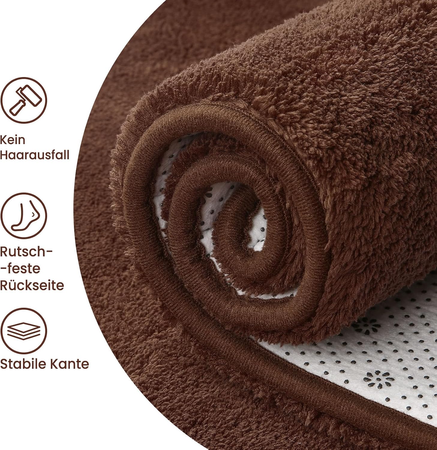 Detalle de Sour Lemon Teppich Wohnzimmer 200x300 cm – waschbarer Kurzflor Kinderteppich mit rutschfester Unterseite