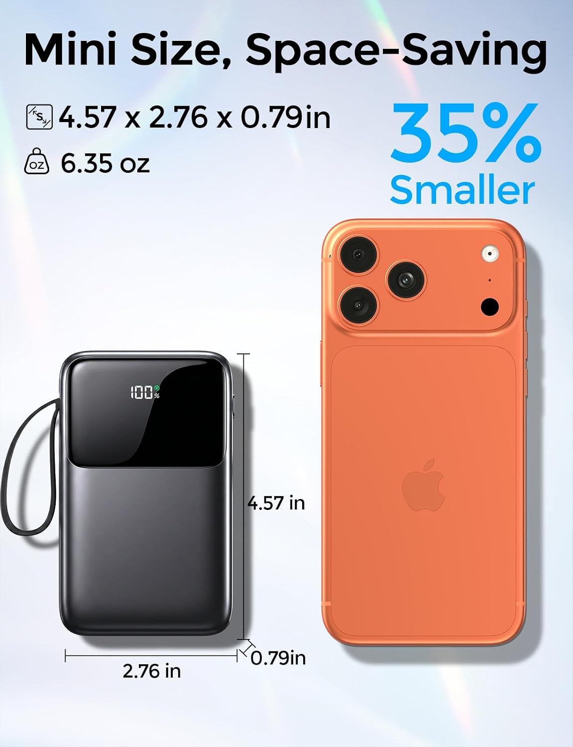 Thumbnail 2 de HELLEE Power Bank Fast Charging 10000mAh with Built-in 4 Cables