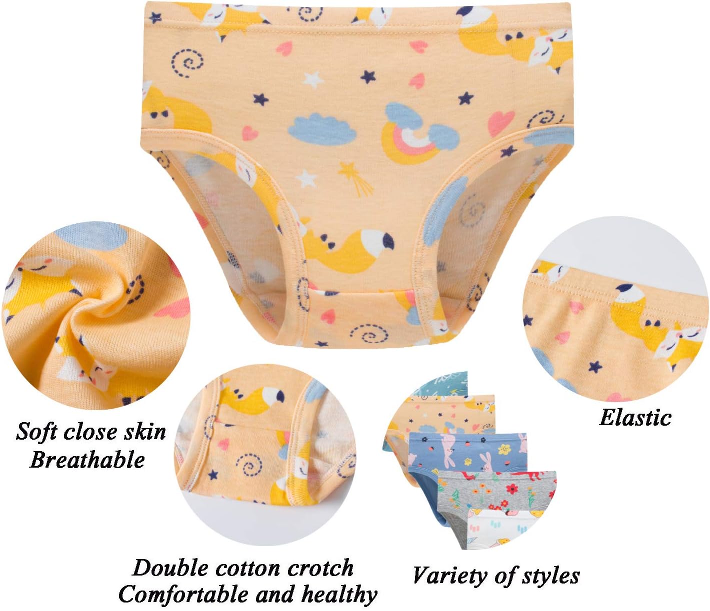 Thumbnail 2 de Boboking Girls' Cotton Briefs