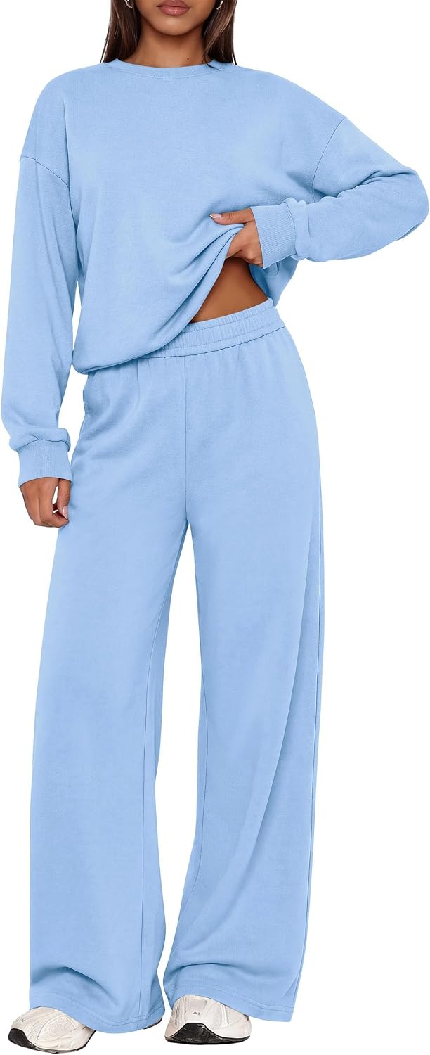 Detalle de PRETTYGARDEN Women's Lounge Set with Fleece Lining