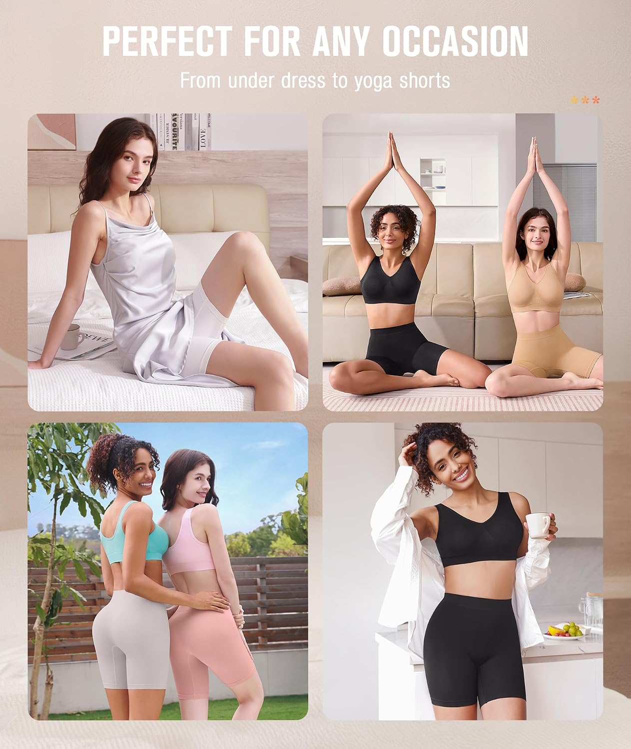 Thumbnail 4 de BESTENA Slip Shorts 4-Pack