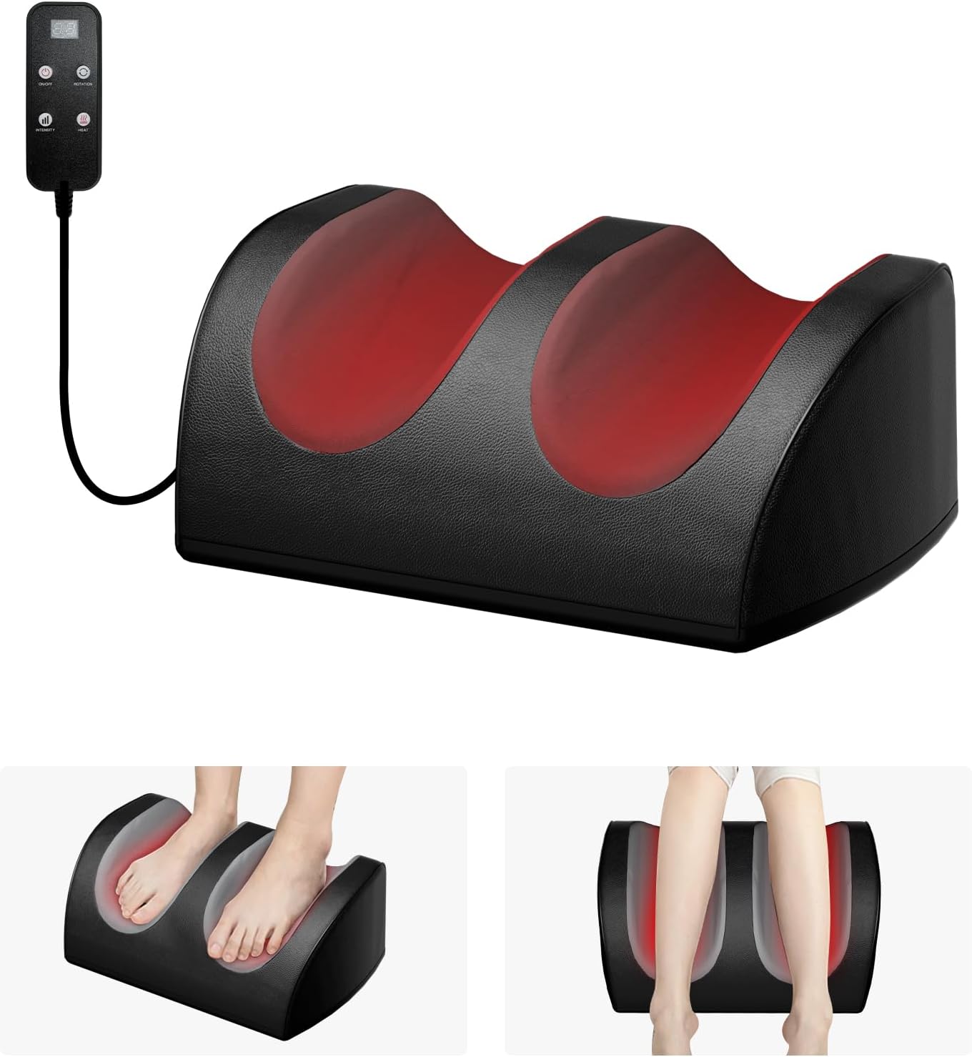 Detalle 2 de LAOBEN Shiatsu Fußmassagegerät mit Heizung