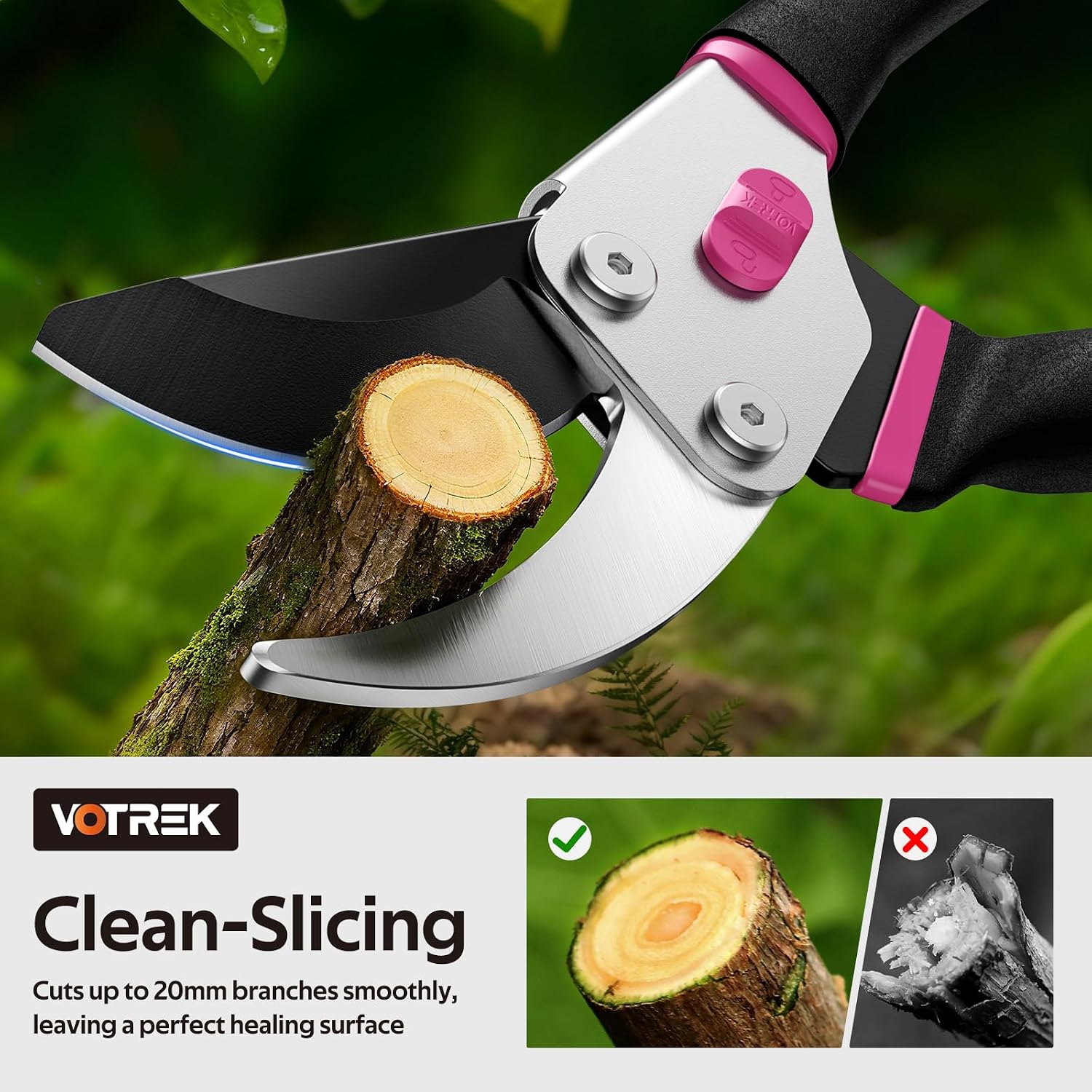 Detalle 2 de VOTREK Bypass Secateurs 8.5in SK5