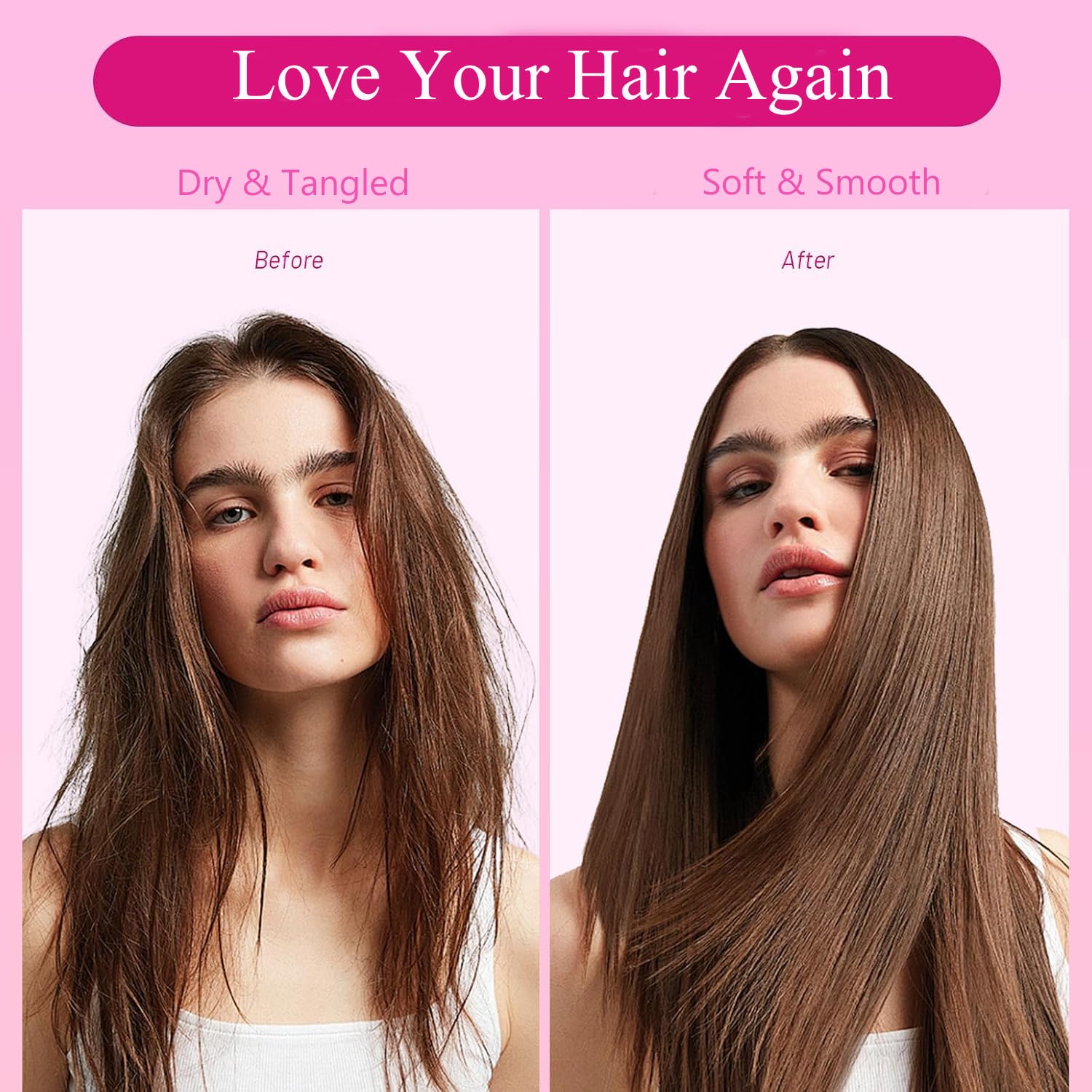Detalle de Luseta Rose Oil Leave-In Spray for Fine Hair, 8.5 oz, Shine, Color-Safe