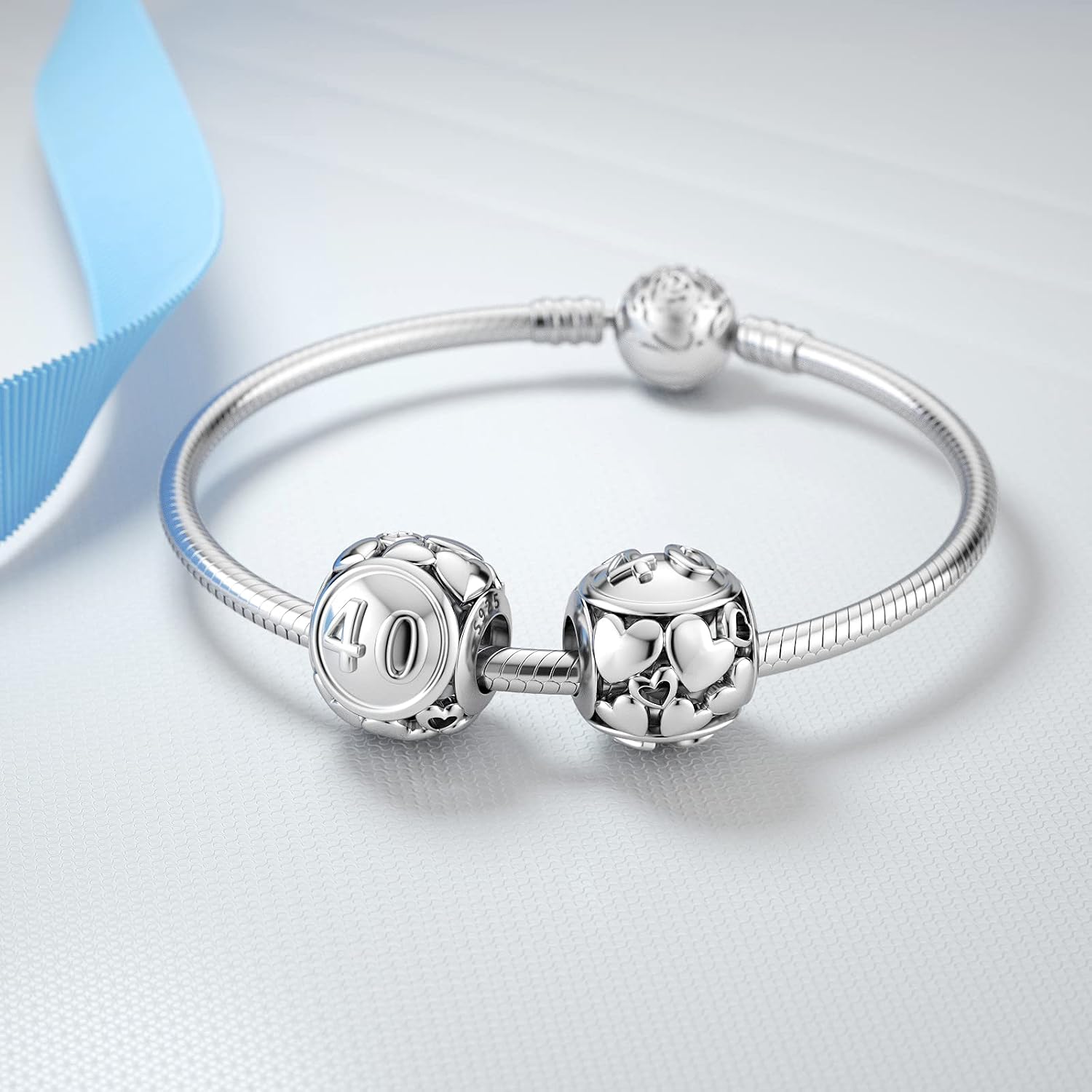 Detalle 2 de DALARAN Sterling Silver Pandora birthday charm 18