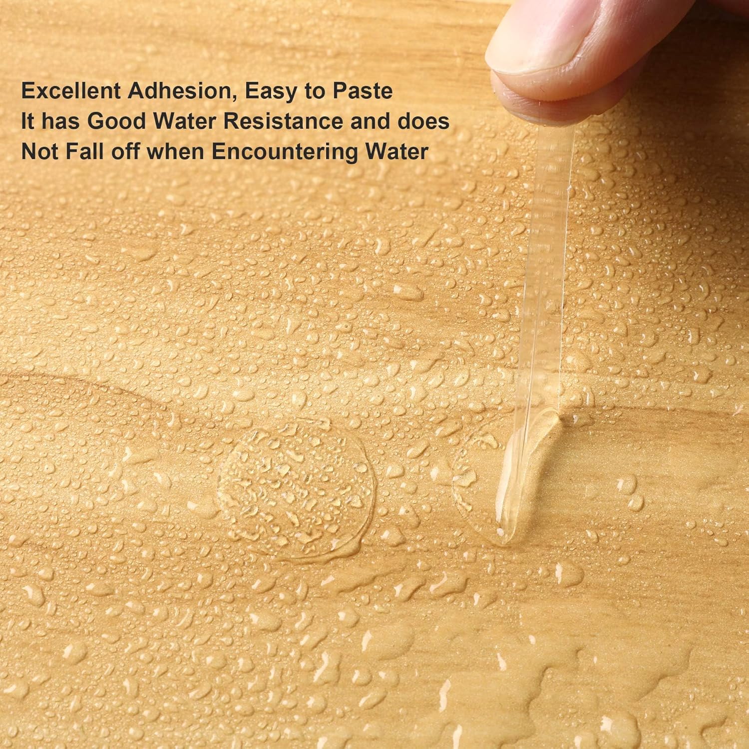 Detalle de JANYUN 280-Piece Clear Sticky Dots, 20 mm Waterproof Double-Sided Putty