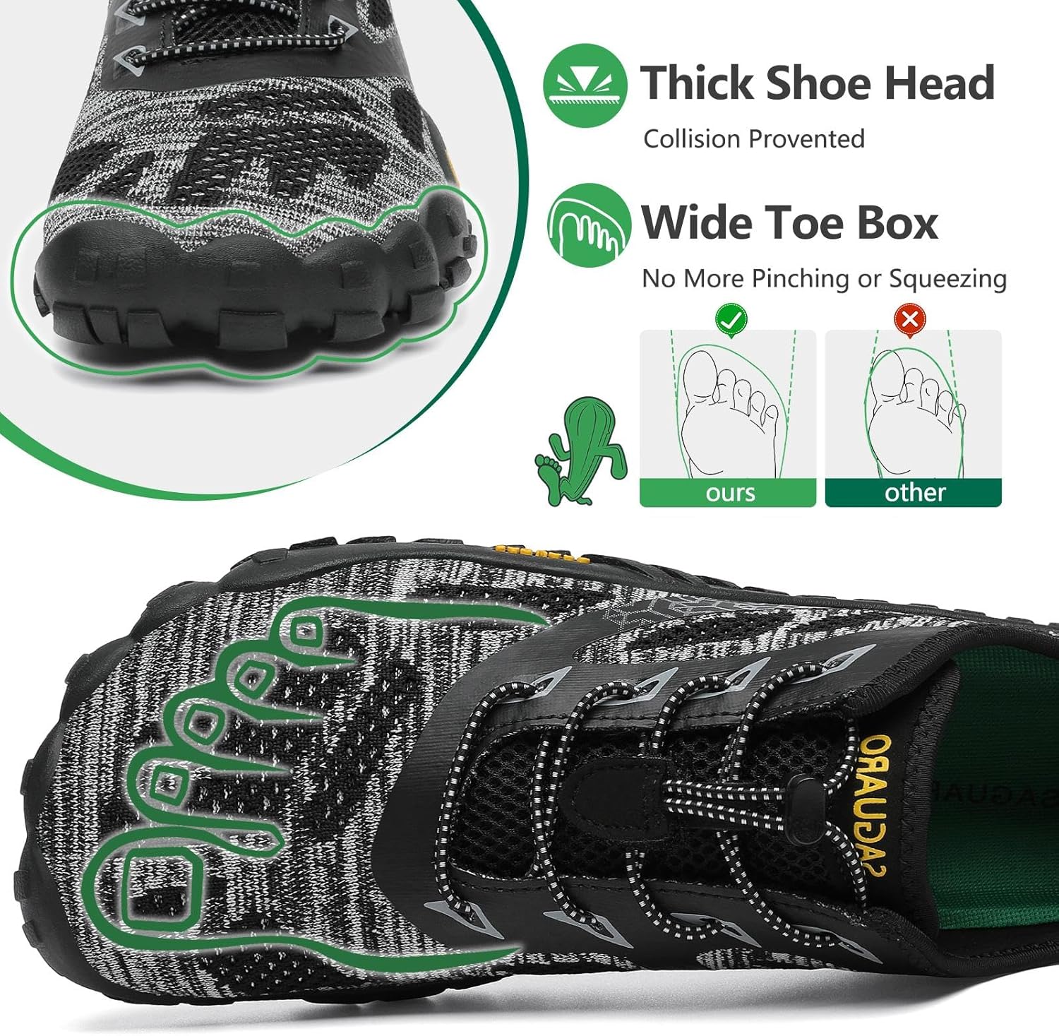 Thumbnail 1 de SAGUARO Barfußschuhe Outdoor für 36–48