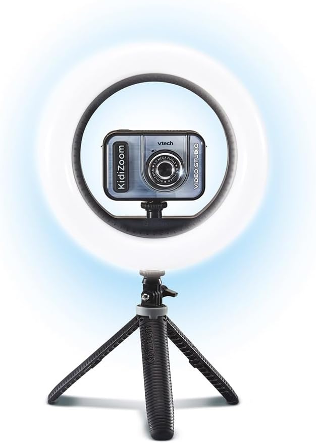 VTech KidiZoom Vidéo Studio PRO : appareil photo numérique enfant pour créer du contenu vidéo