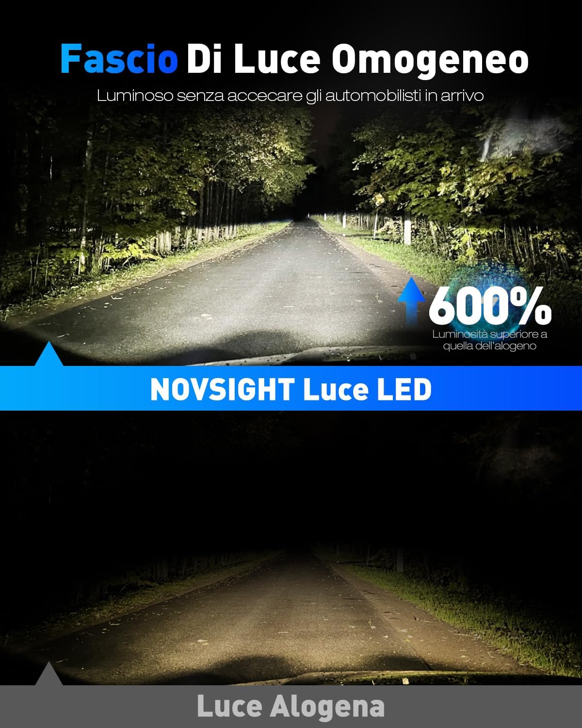 Detalle 2 de NOVSIGHT Ampoule LED H4 32000LM 6500K