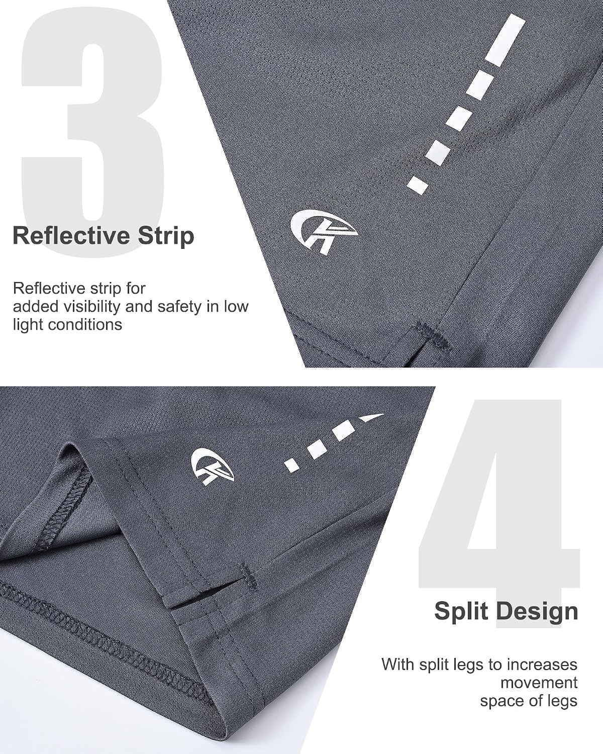 Thumbnail 3 de Tyhengta Quick Dry Running Shorts 5 inch