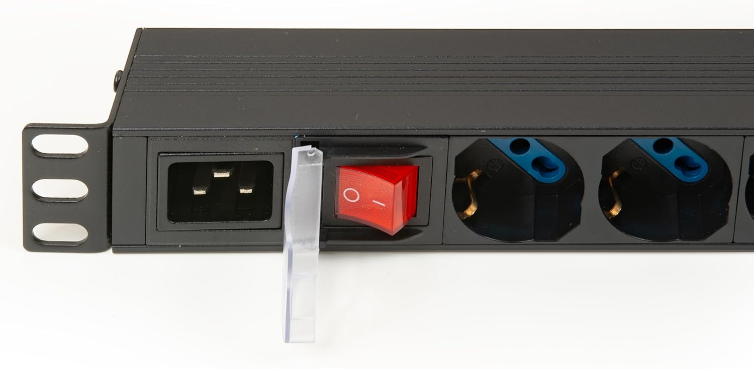 Thumbnail 4 de Link multipresa da rack LK10062C: 6 prese universali Schuko/italiane per armadi 19”