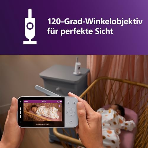 Thumbnail 2 de Philips AVENT SCD951/26: Connected Babyphone mit HD-Kamera und WLAN