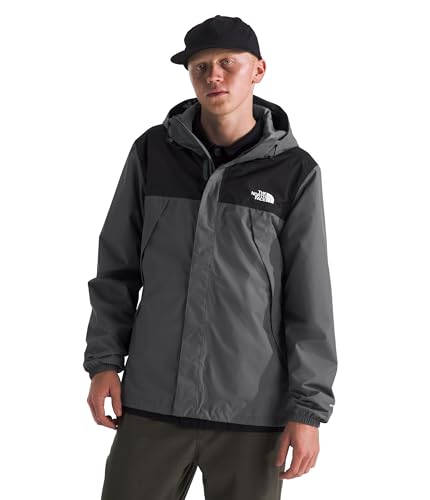 Detalle de THE NORTH FACE Antora Jacket M NF0A7QEYC6B – Smoked Pearl/TNF Black, Größe M