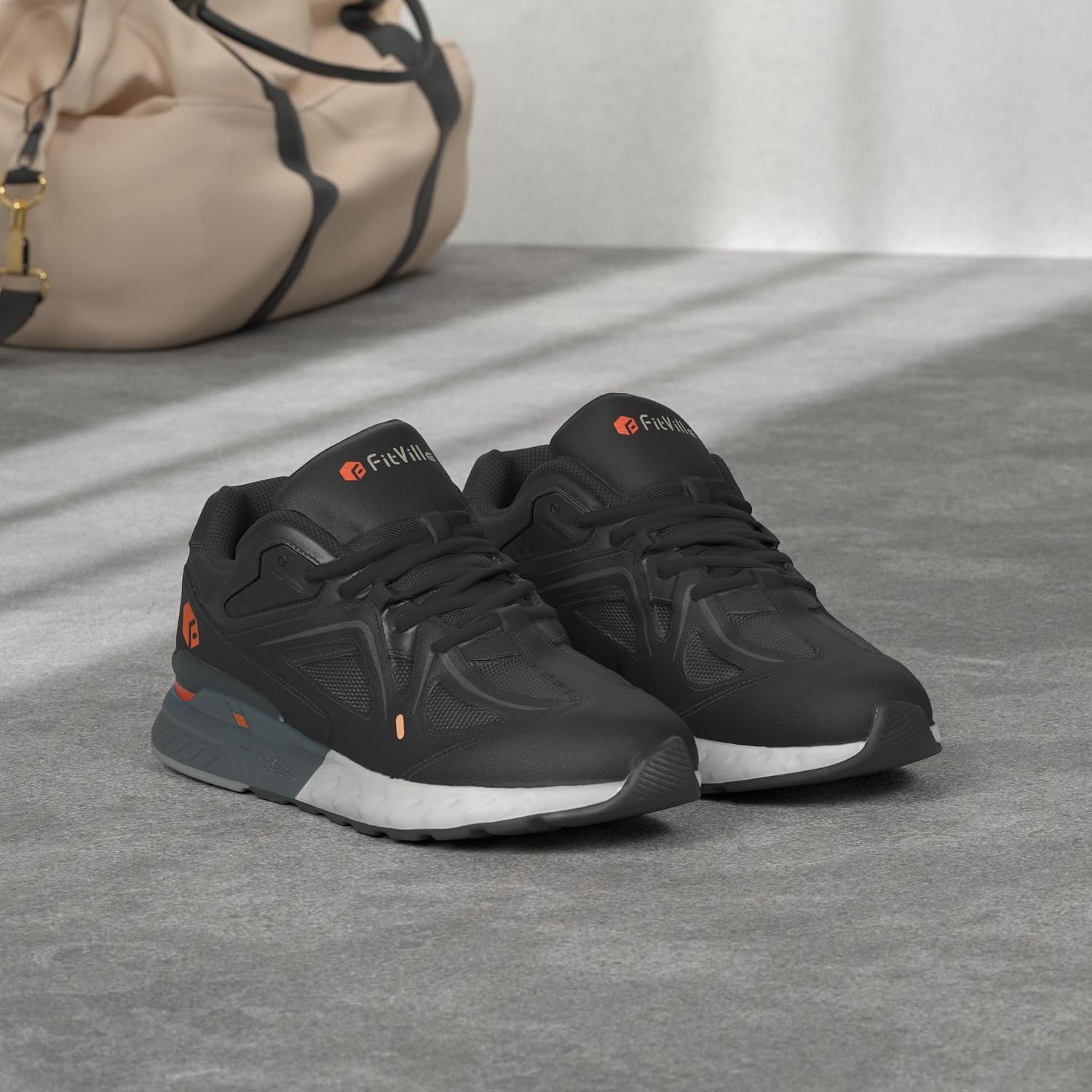Thumbnail 2 de FitVille Laufschuhe Herren Extra Weite – Turnschuhe mit breiter Zehenbox für breite Füße