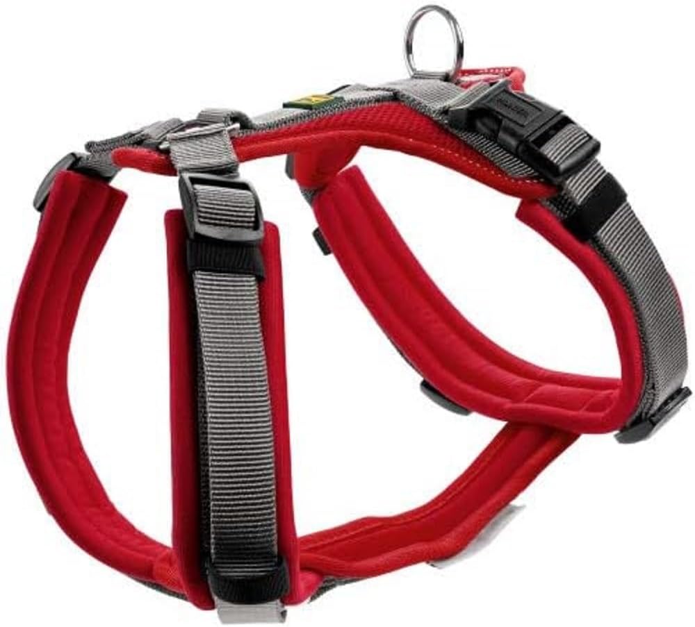 Detalle 2 de HUNTER Maldon Geschirr 34-49/XS – reflektierendes, 4-fach verstellbares Hundegeschirr
