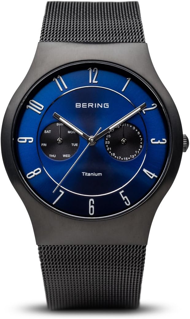 Thumbnail 6 de BERING Orologio da Polso Analogico al Quarzo in Titanio con Cinturino in Acciaio e Vetro Zaffiro