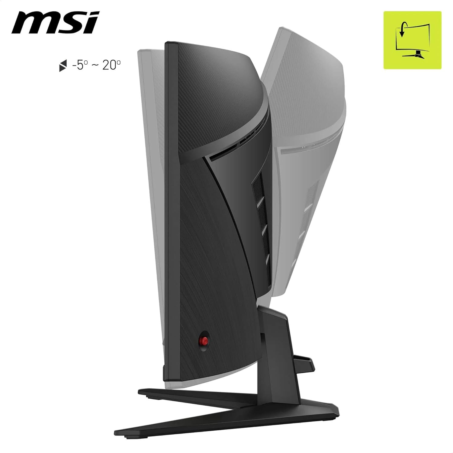 Thumbnail 2 de MSI MAG 346CQ 34-Zoll UWQHD Curved Gaming-Monitor (3440 x 1440, 180 Hz, 1500R, VA)
